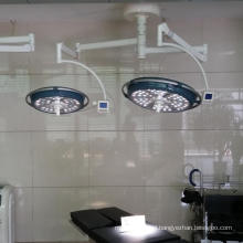 Ceiling Mount LED Medical Supply Shadowless Double Dome Surgical Operation Lamp